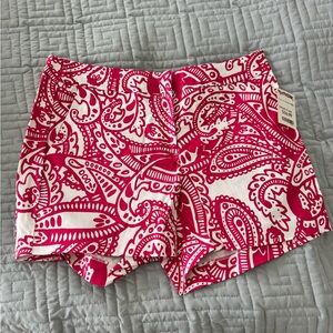 Vibrant Paisley High Waist Shorts
